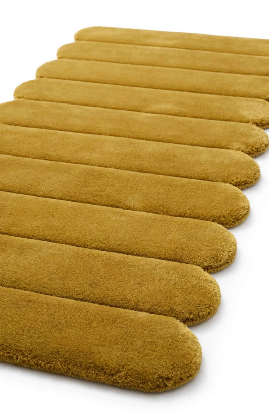 Silva Gold Hand Tufted Indian Wool Rug