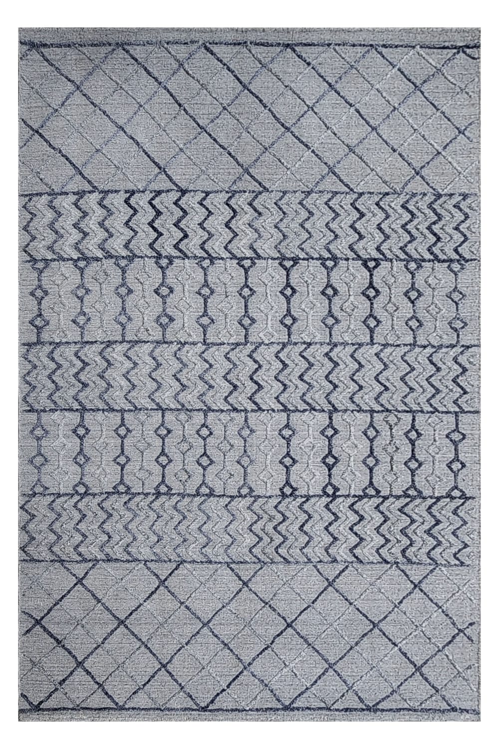 Cosmic modern flat wave rug