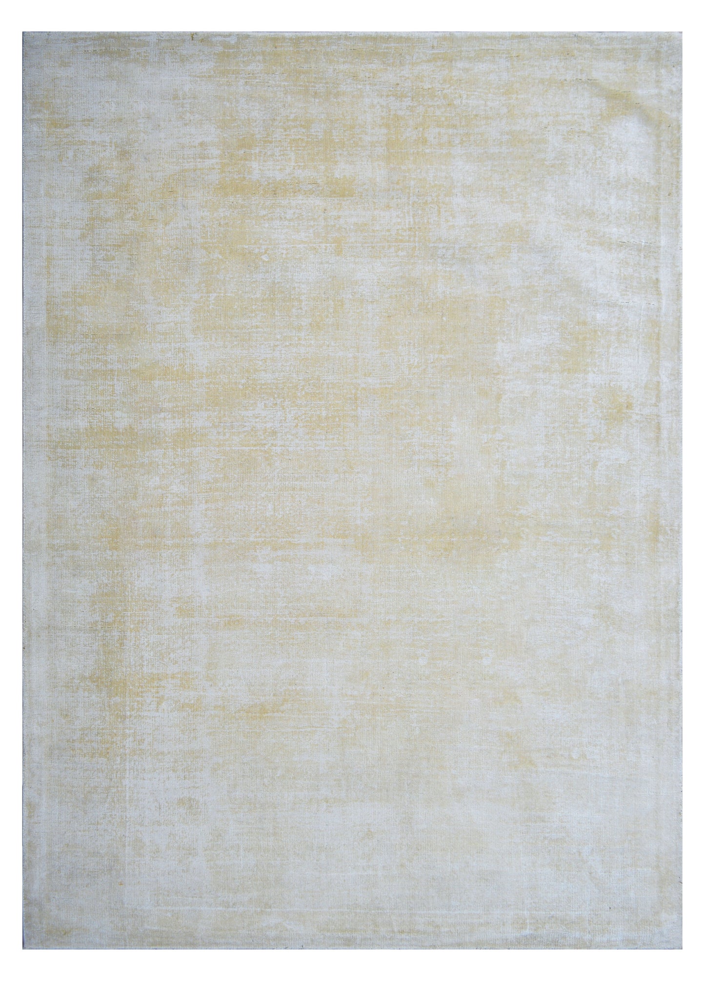 beige wool & silk rug for bedroom