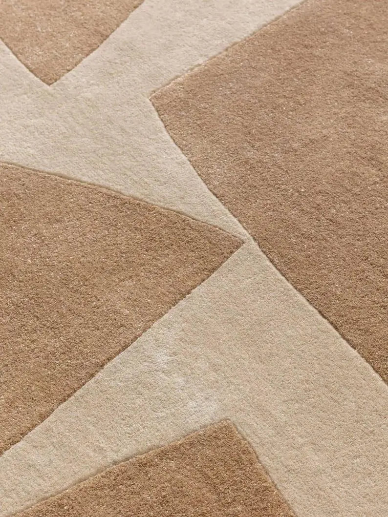 Kushaq new zealand wool livng area rug