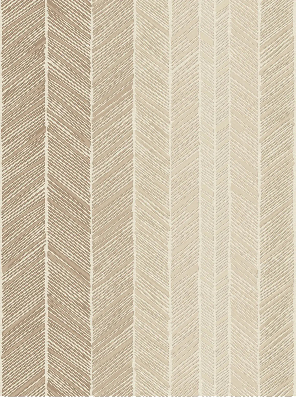 Arani Hand Tufted NZ Wool Rug with Chevron Pattern