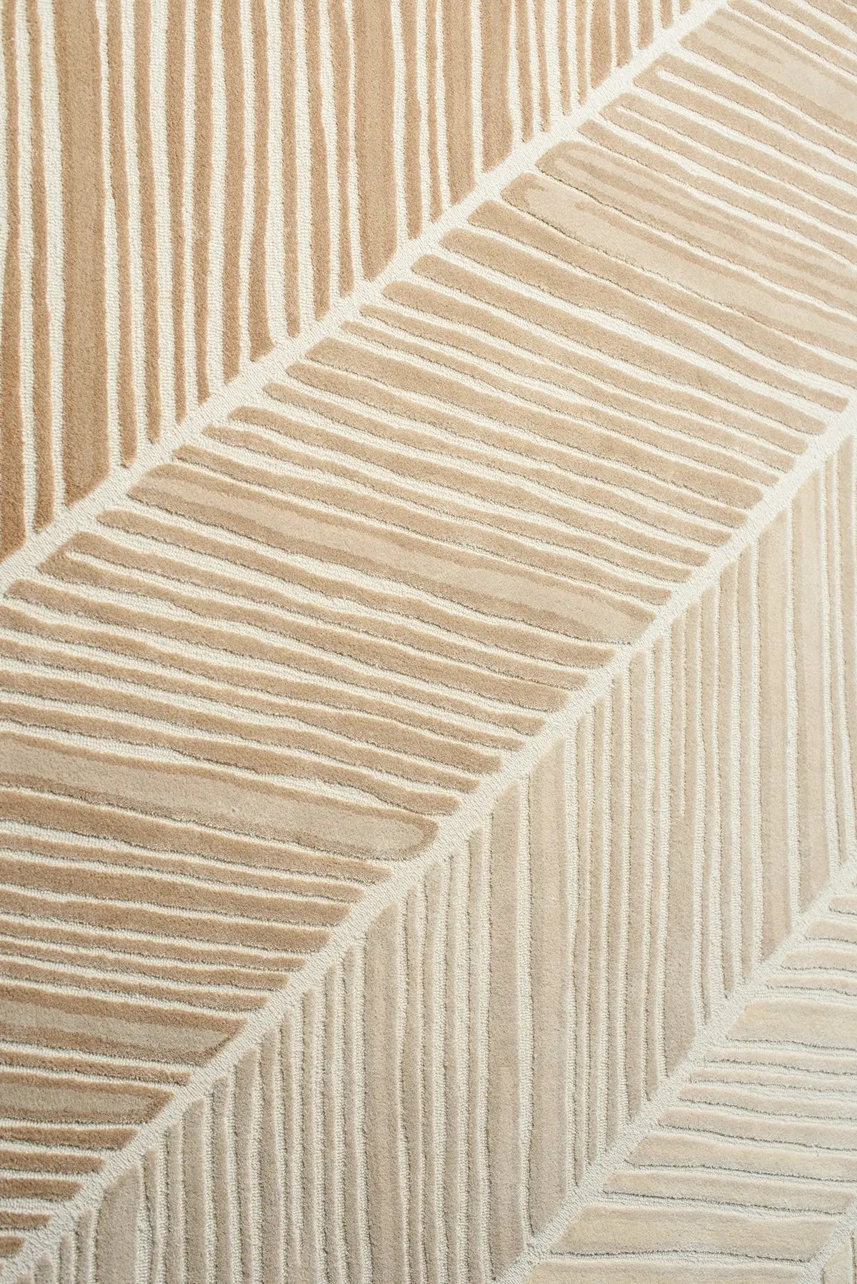 Arani Hand Tufted NZ Wool Rug close view