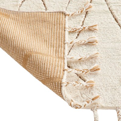 back side Hand Knotted Wool Rug