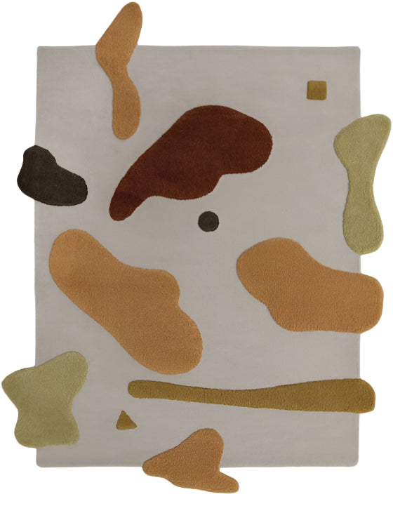 br hand tufted wool rug for living room