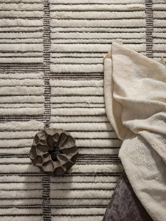 modern soft textured area rug
