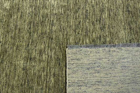 back side of handloom rug