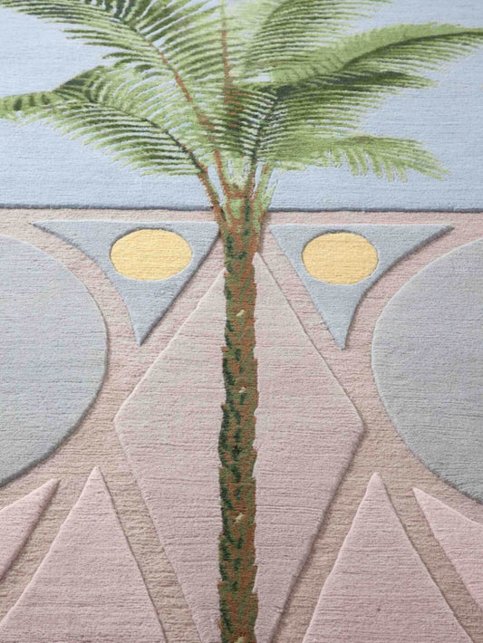 luic tufted wool rug