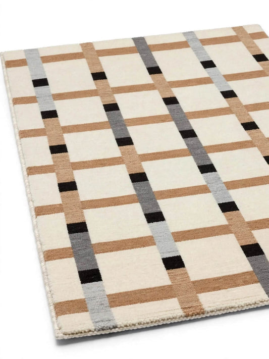 mecco hand tufted area rug corner