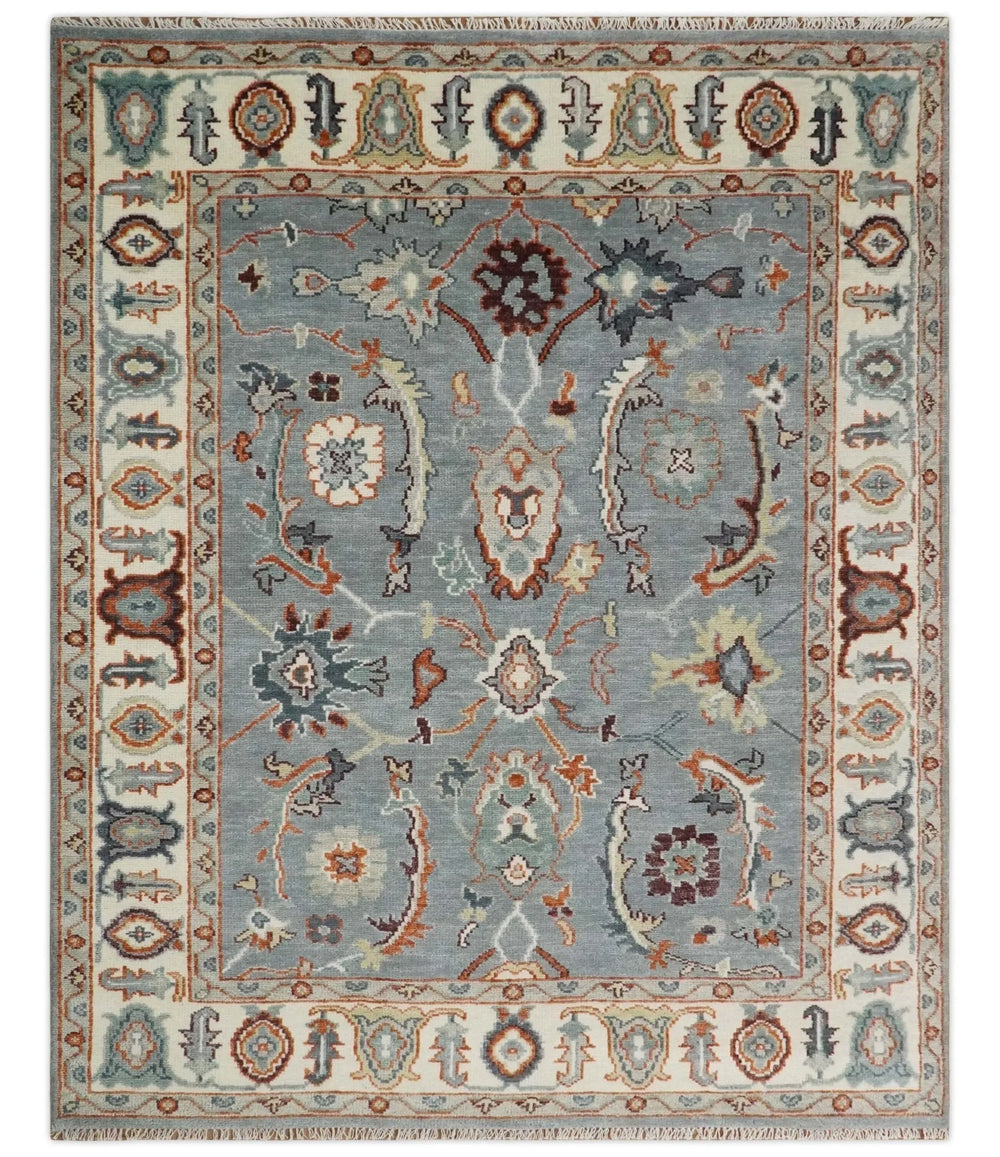 traditional style hand tufted rug