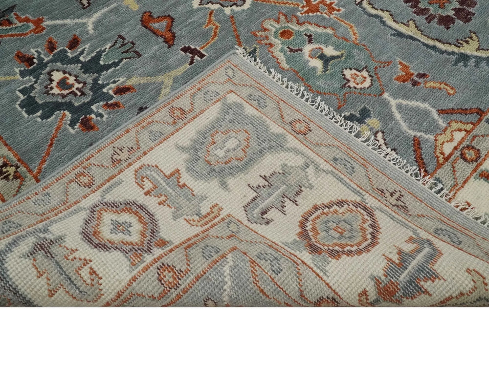 traditional rug back side