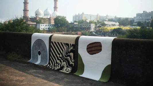 hand tufted bhadohi rugs