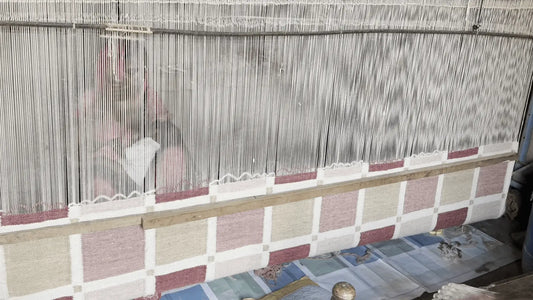bhadohi's hand knotted rug making