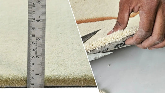 pile height of a rug