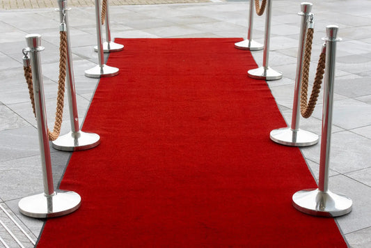 the red carpet