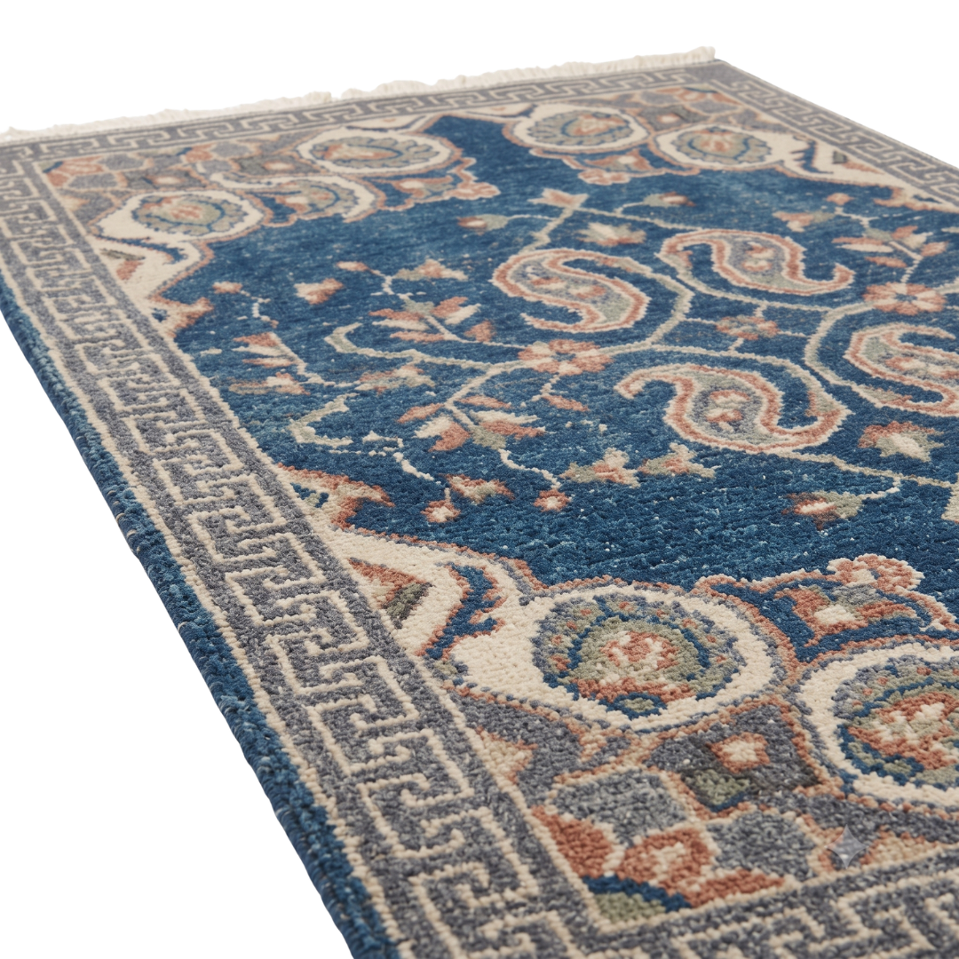 Maghni Hand Knotted Wool Runner Rug