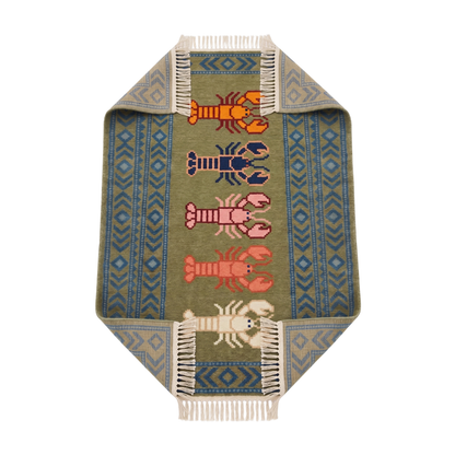 Oat Hand Knotted Wool Runner Rug
