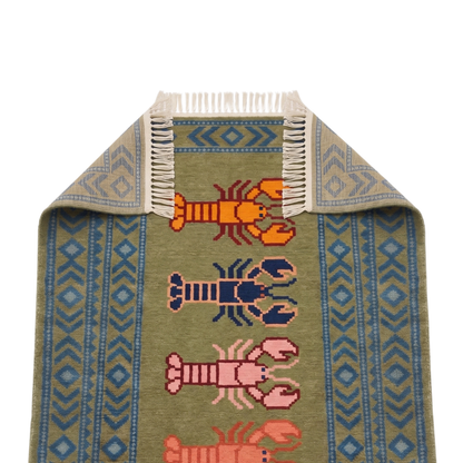 Oat Hand Knotted Wool Runner Rug