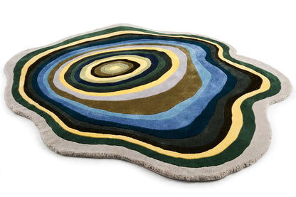 Ruto Hand Tufted Wool & Silk Shaped Rug