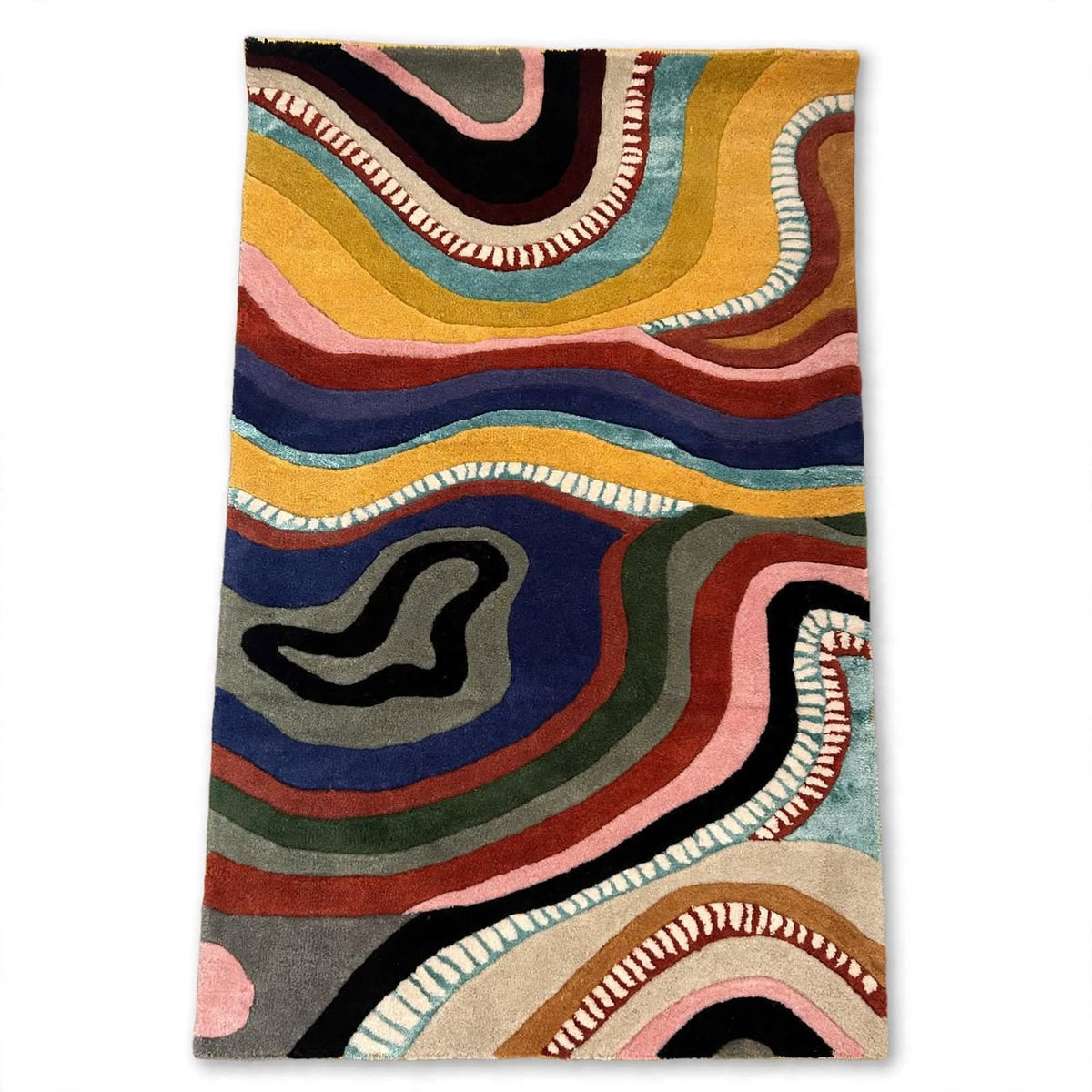 Ringo Hand Tufted Indian Wool Rug