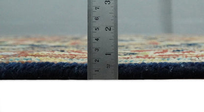 height of Hand Knotted Traditional Rug