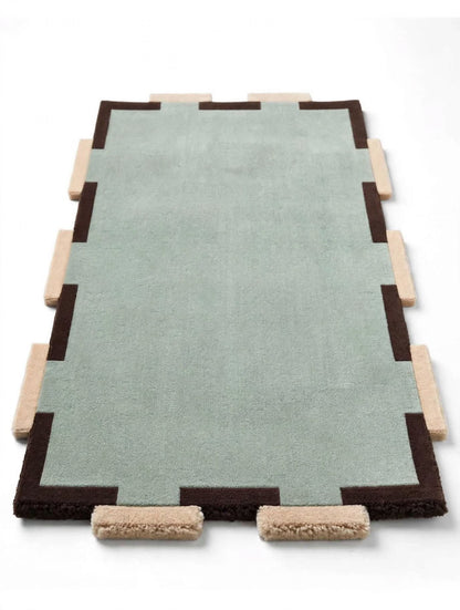 Miggi Sage Green Hand Tufted Indian Wool Rug