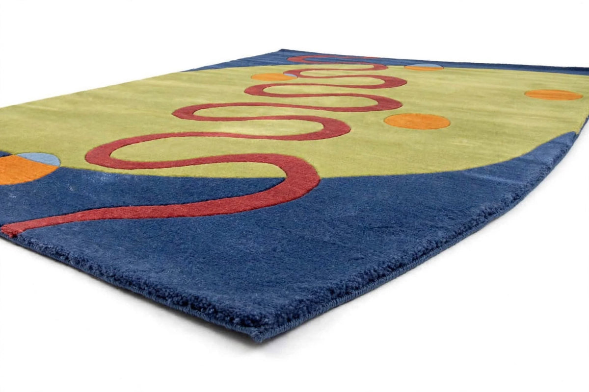 Elaa Modern Hand Tufted Indian Wool Rug