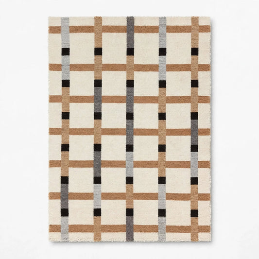 Mecoo Hand Tufted Indian Wool Rug