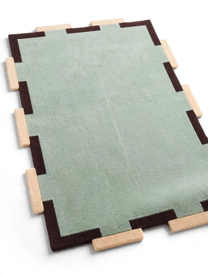 Miggi Sage Green Hand Tufted Indian Wool Rug