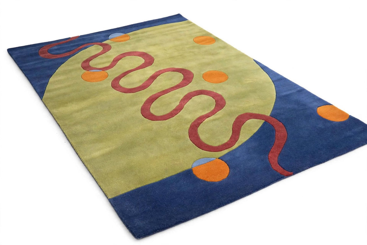 Elaa Modern Hand Tufted Indian Wool Rug