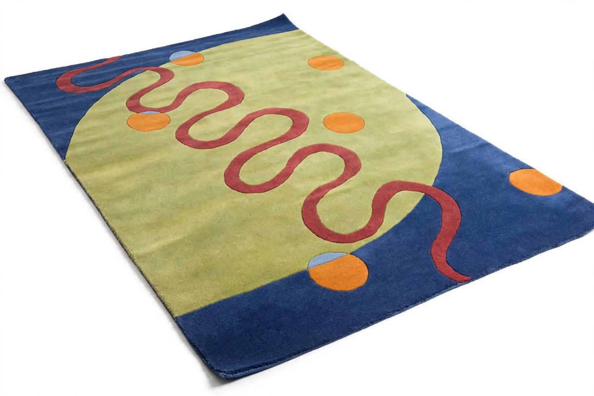 Elaa Modern Hand Tufted Indian Wool Rug