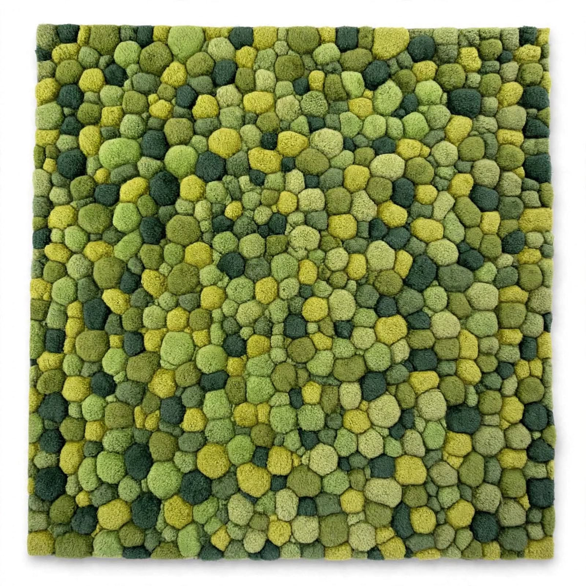 Moss Green Hand Tufted Wool Rug – BHADOHIRUG