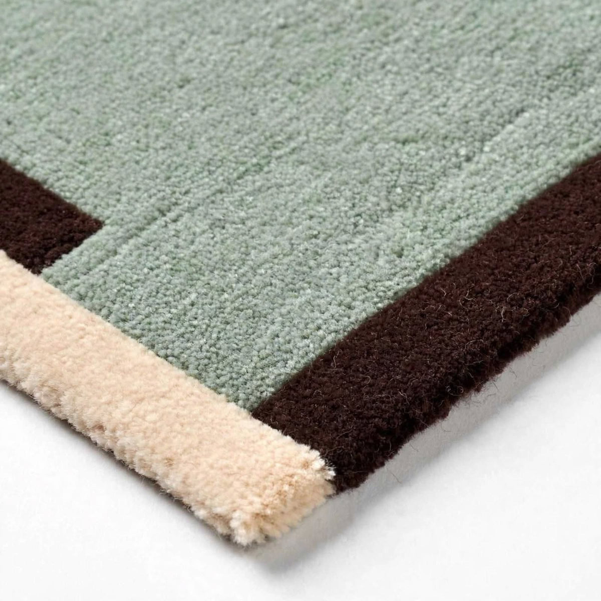 Miggi Sage Green Hand Tufted Indian Wool Rug