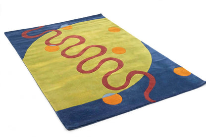 Elaa Modern Hand Tufted Indian Wool Rug