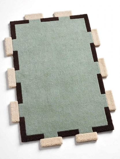 Miggi Sage Green Hand Tufted Indian Wool Rug