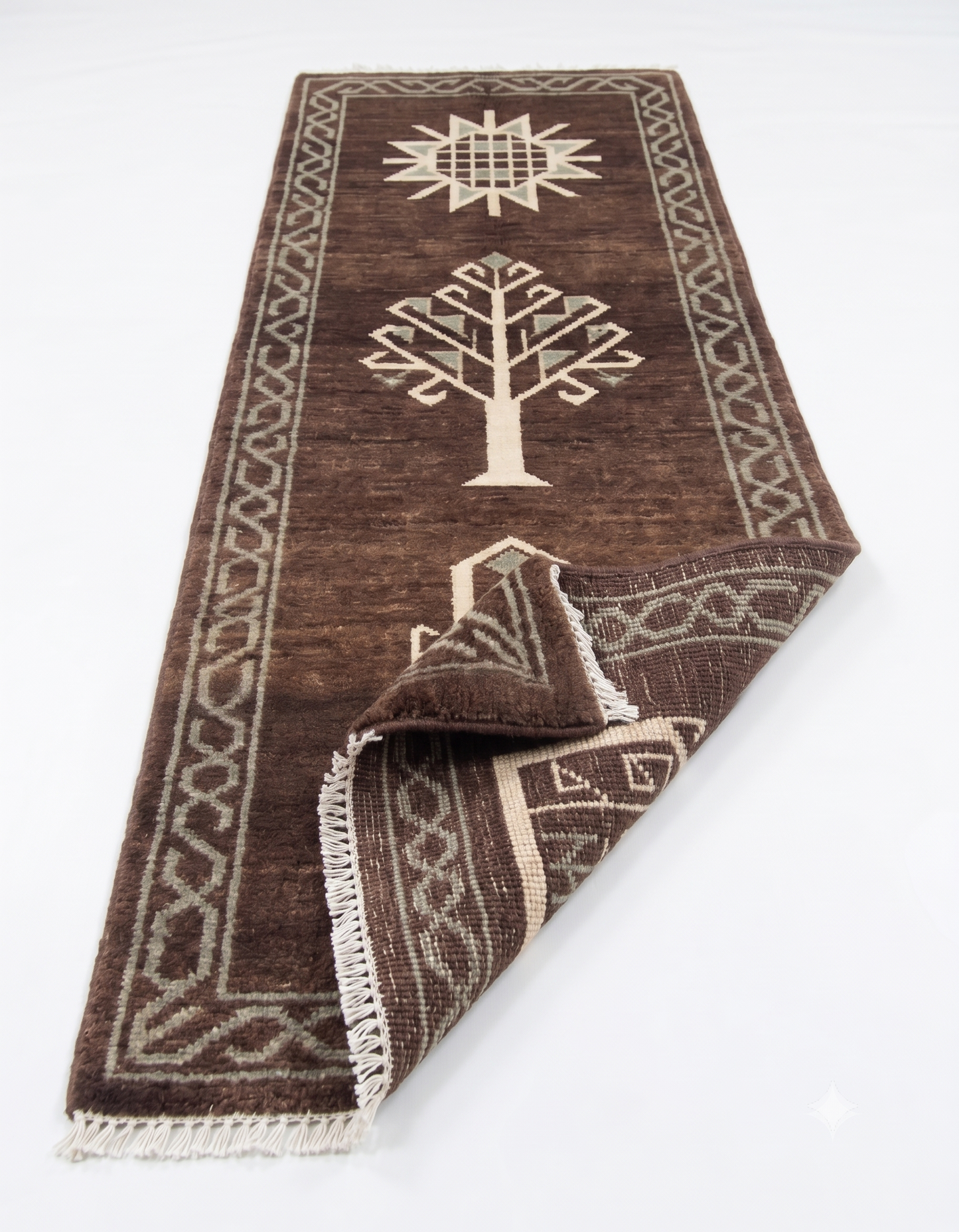Bower Hand Knotted Wool Runner Rug