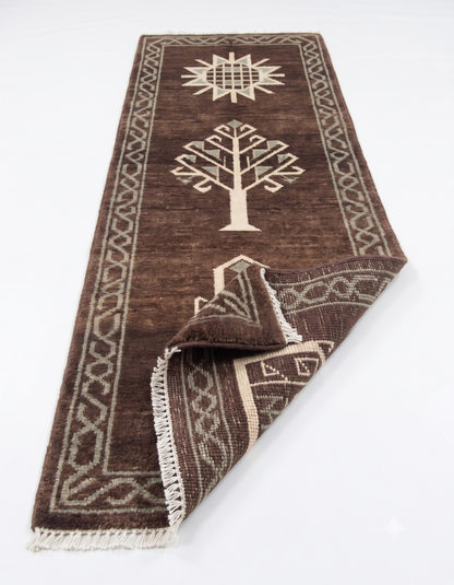 Bower Hand Knotted Wool Runner Rug