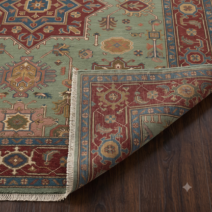 Muglai Traditional Hand Knotted Wool Rug