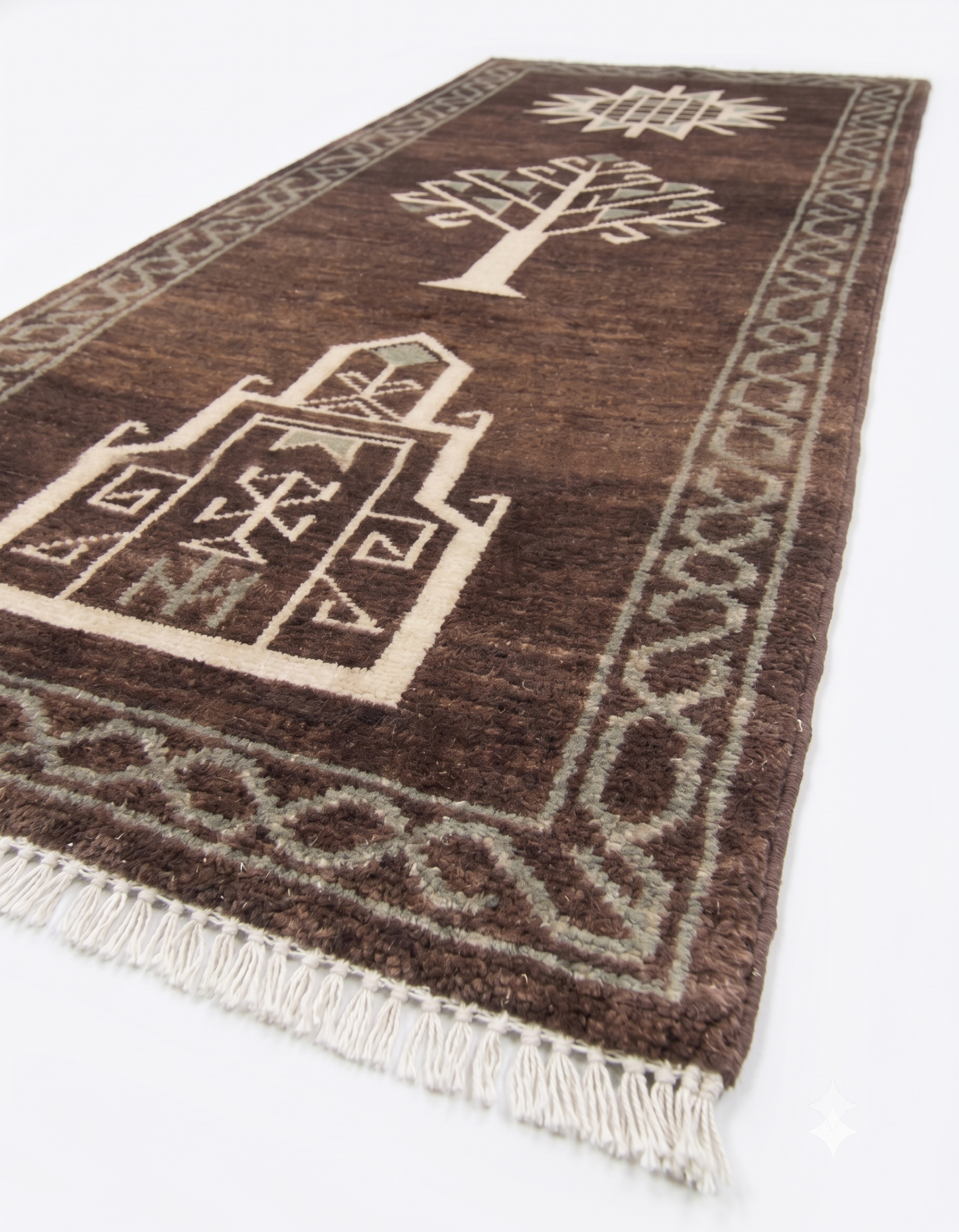 Bower Hand Knotted Wool Runner Rug