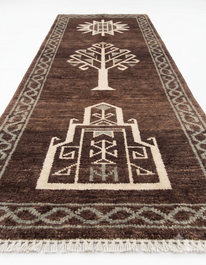 Bower Hand Knotted Wool Runner Rug