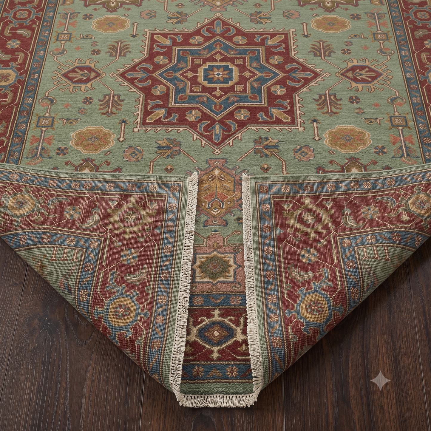 Muglai Traditional Hand Knotted Wool Rug