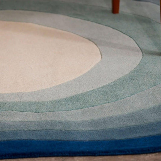 Hand-tufted rug for living room