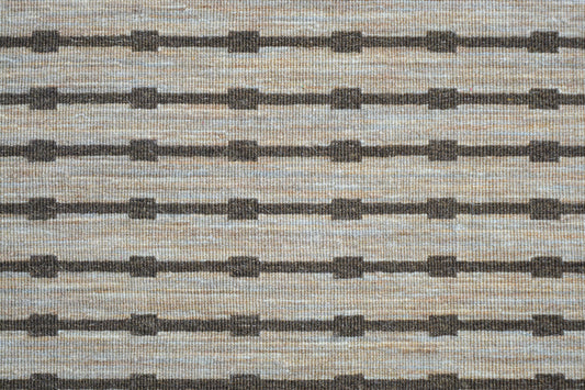 Serega dusty grey rug, showing close view of pattern