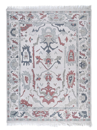 Graffiti Hand Knotted Wool Rug