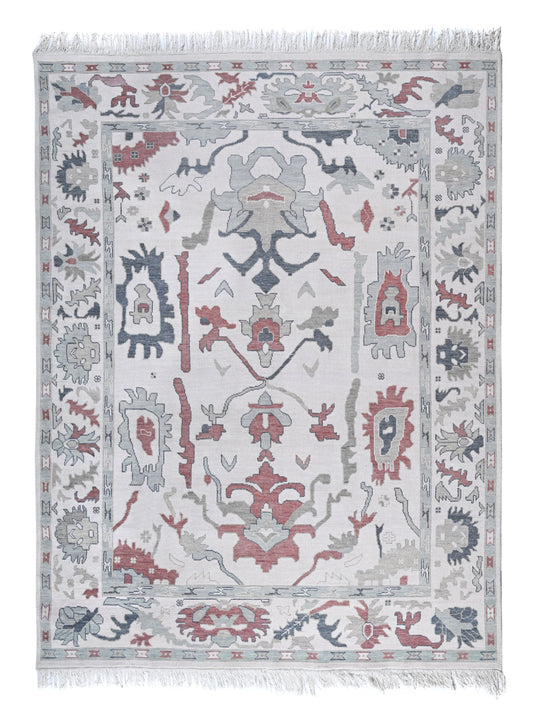 Graffiti Hand Knotted Wool Rug