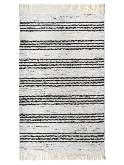 Hoiso Strip Hand Woven Jute Rug