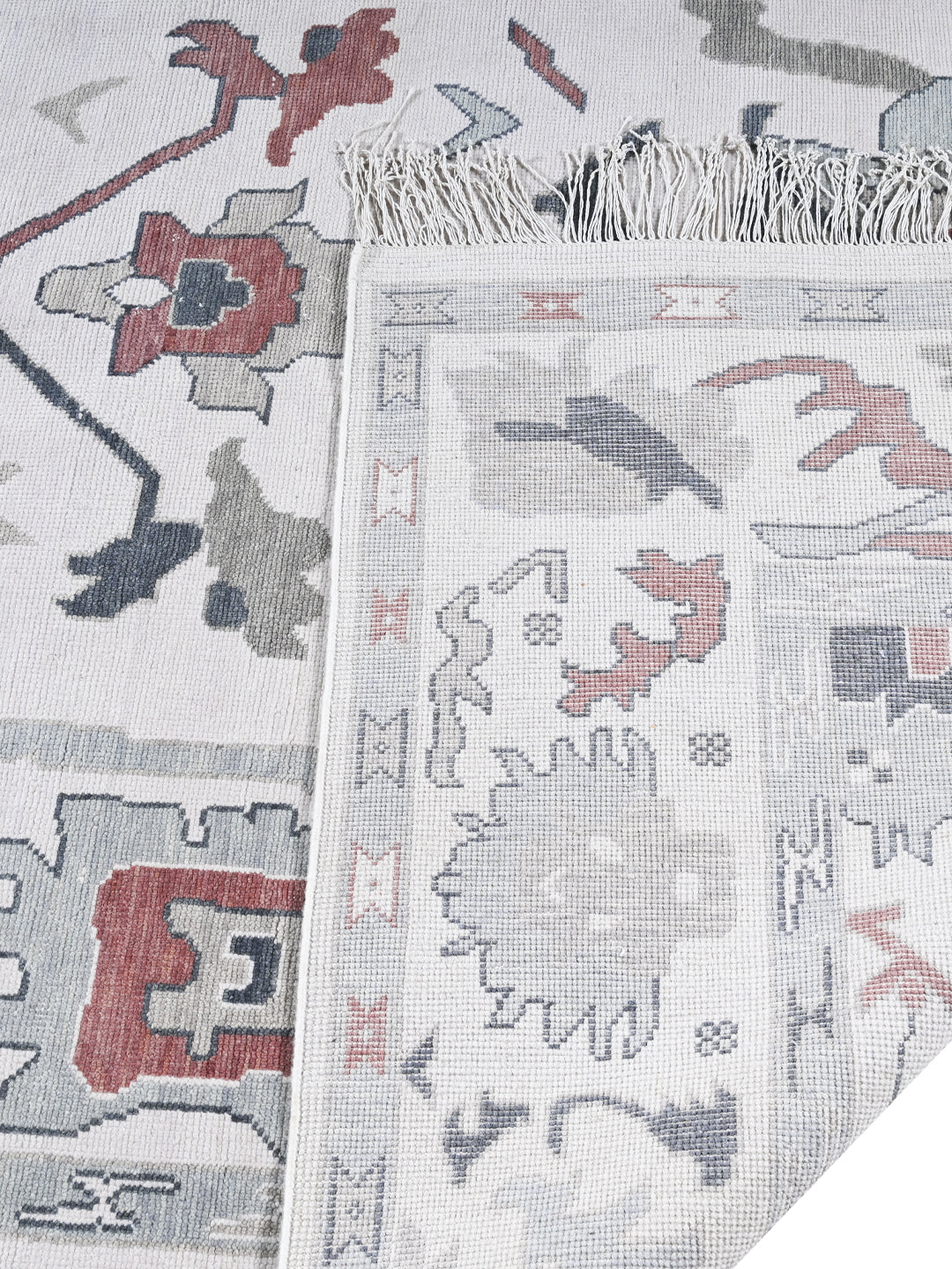 Graffiti Hand Knotted Wool Rug
