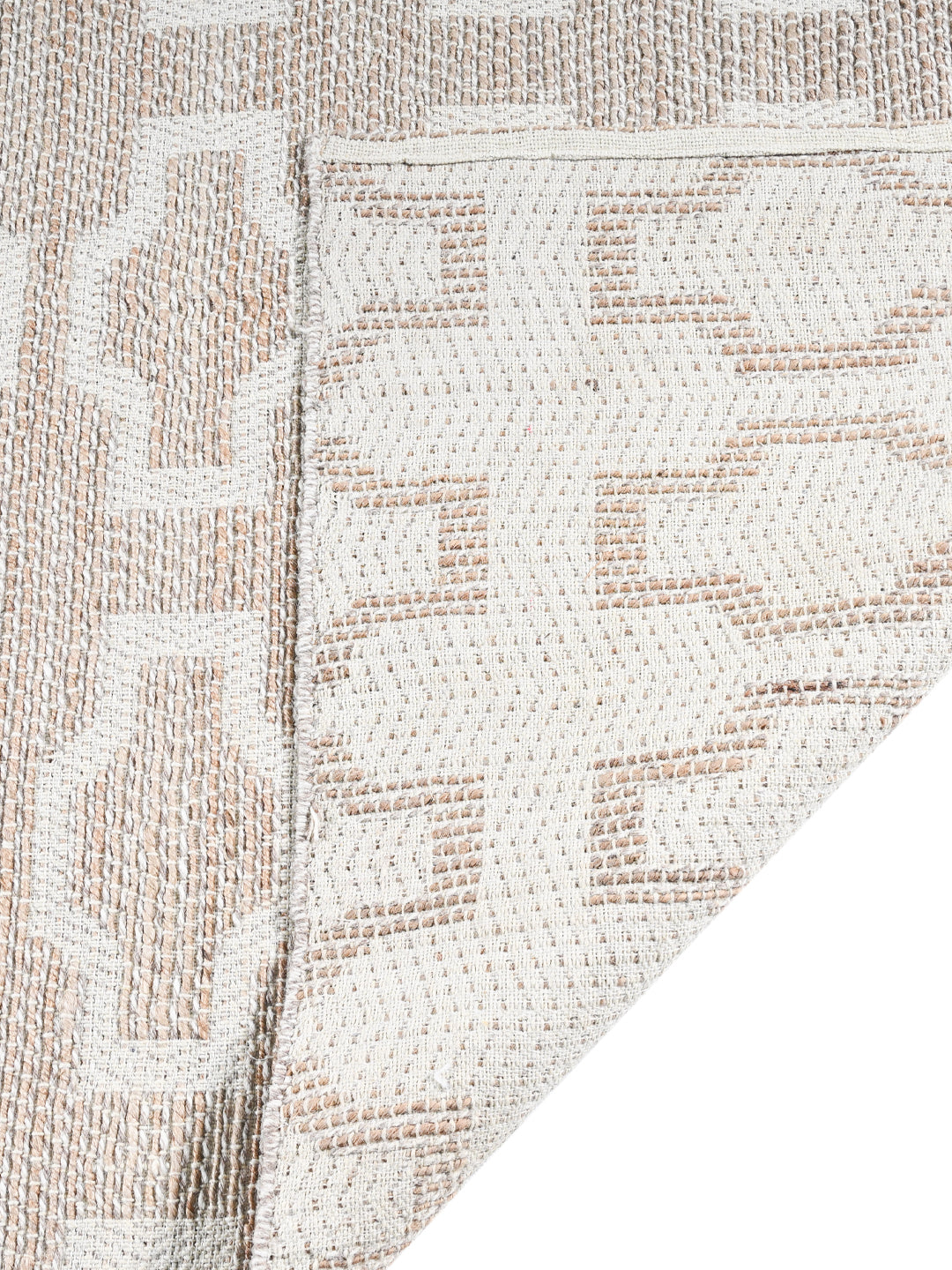 Sahad Pattern Hand Woven Jute Rug