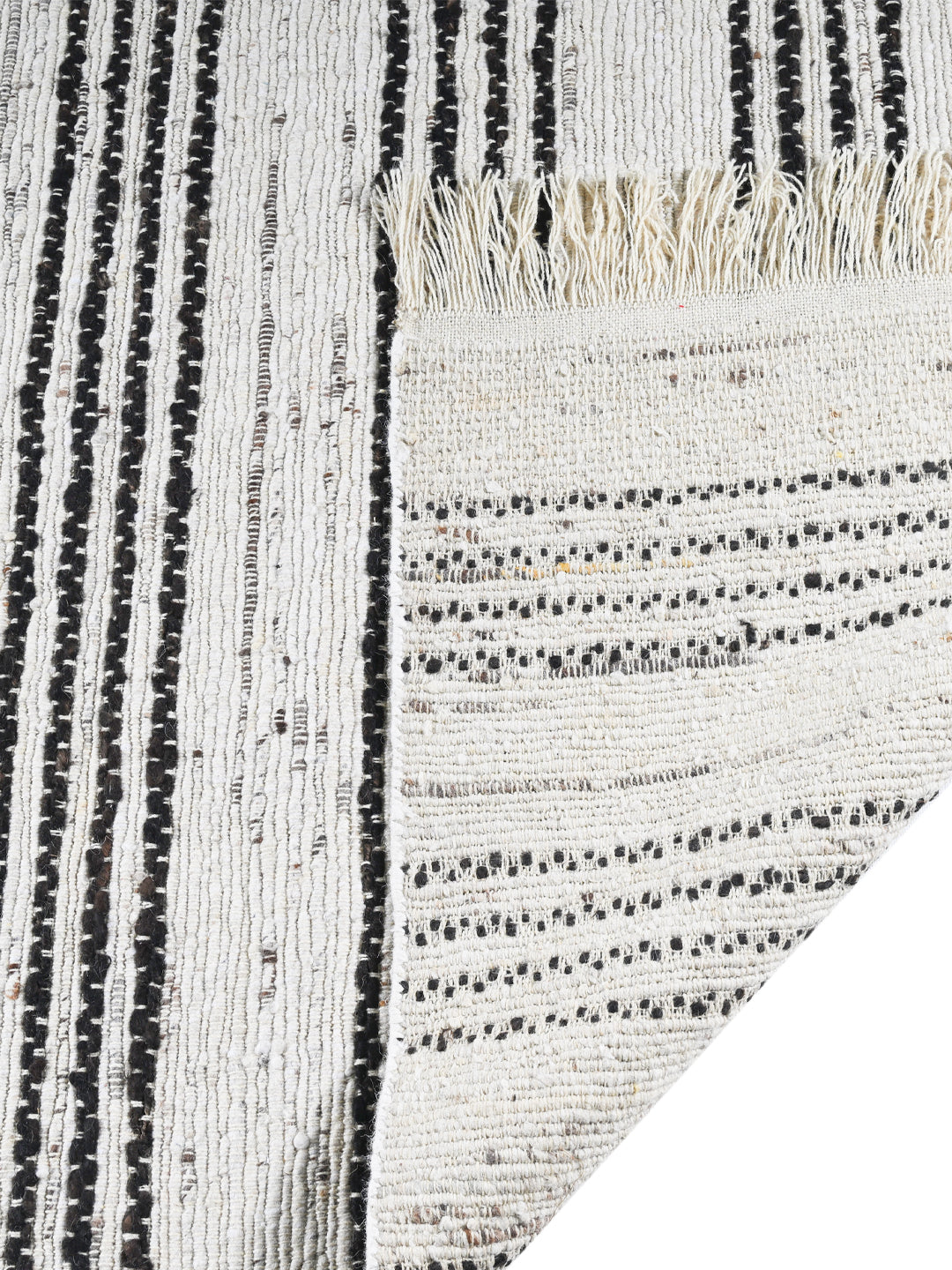 Hoiso Strip Hand Woven Jute Rug