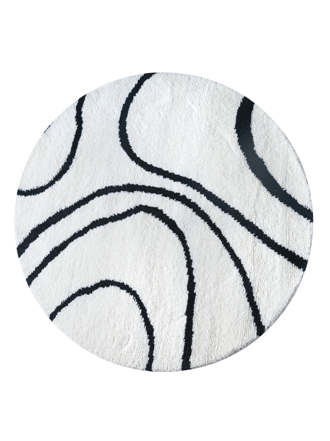 Brume Hand Knotted Round Wool Rug