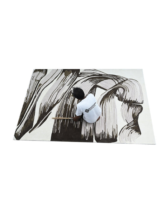 Lopare Hand Tufted Silk Rug